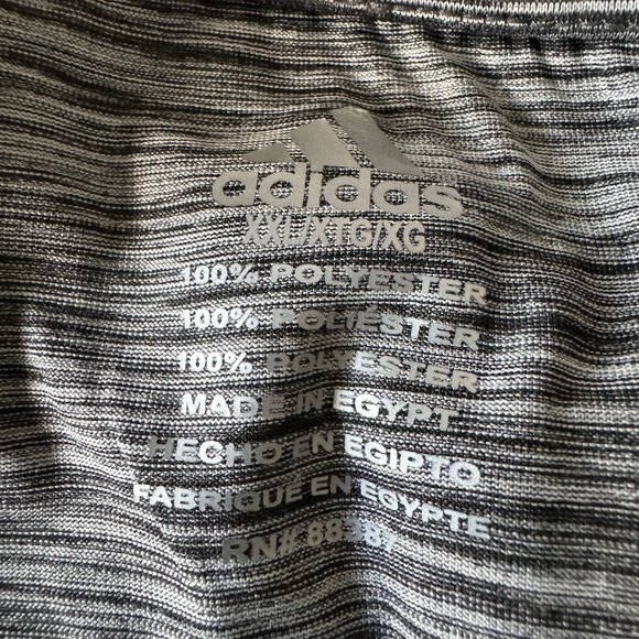 ADIDAS PERFORMANCE T-SHIRT! Gray mesh color! - Picture 7 of 8